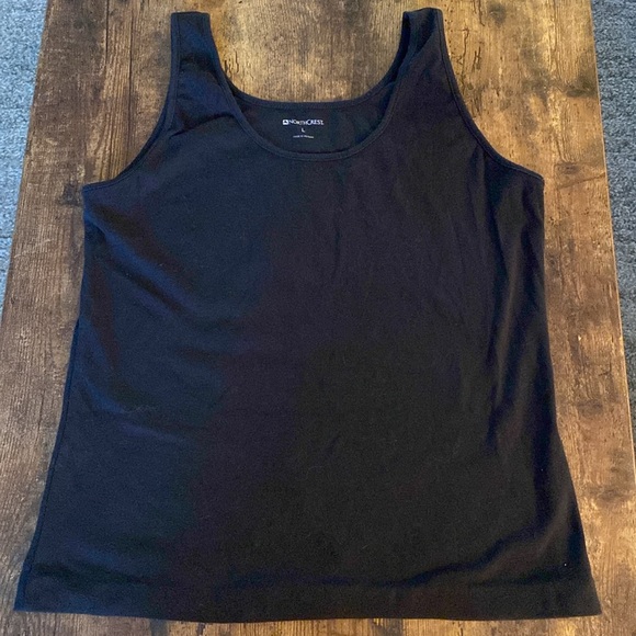 Northcrest black tank top size L - Picture 4 of 5